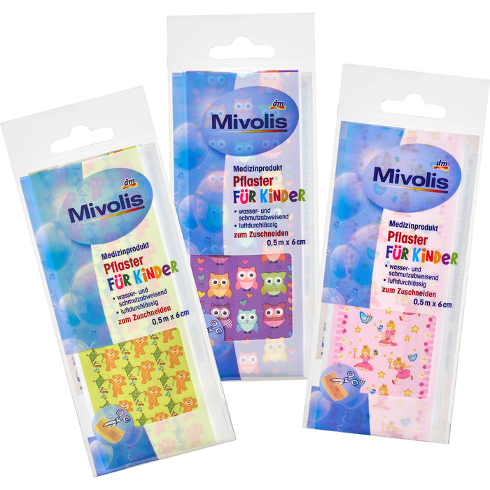 Mivolis Plasters for Kids, 0.5 m