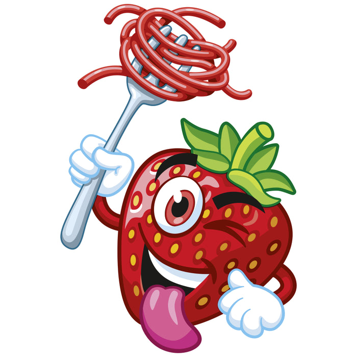 HARIBO Spaghetti Sour Strawberry Flavor