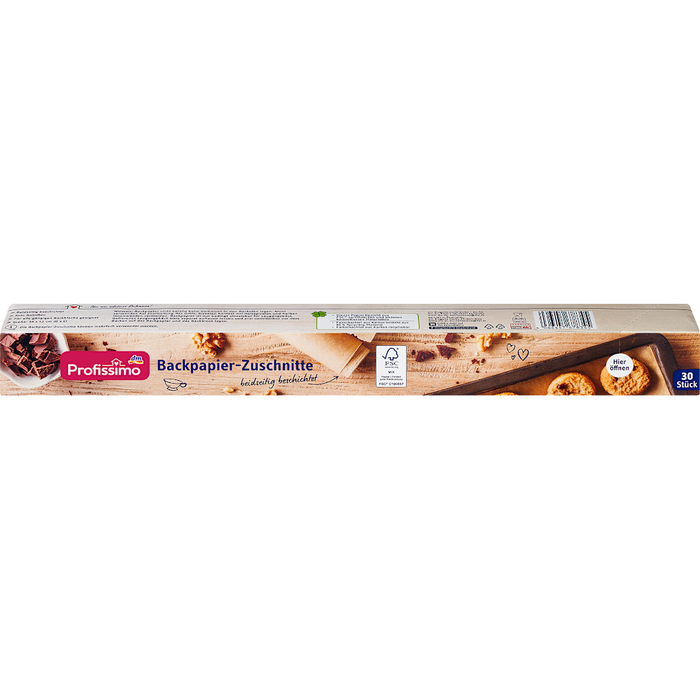 Profissimo - Baking Paper Sheets 30 Pcs 210g