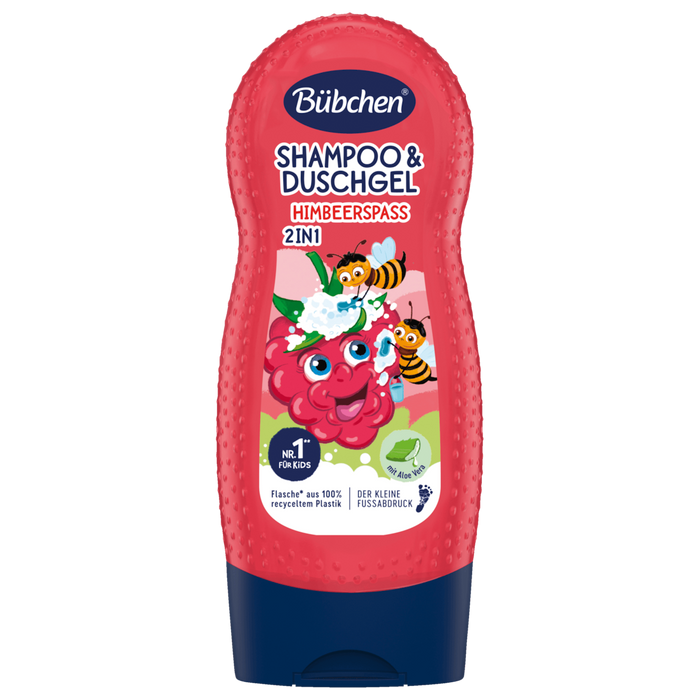 Bübchen Raspberry Fun 2-in-1 Shampoo & Shower Gel 230ml