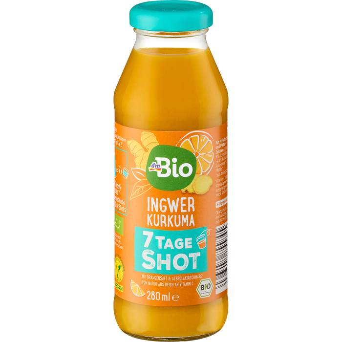 Dmbio - Ginger & Turmeric Shot (7 Days) 280Ml