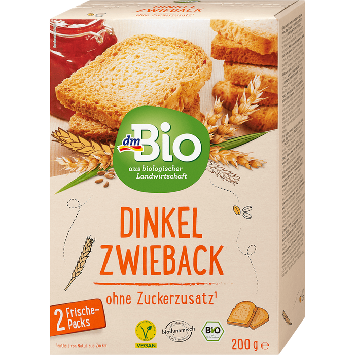 Dmbio - Spelt Rusks 200G
