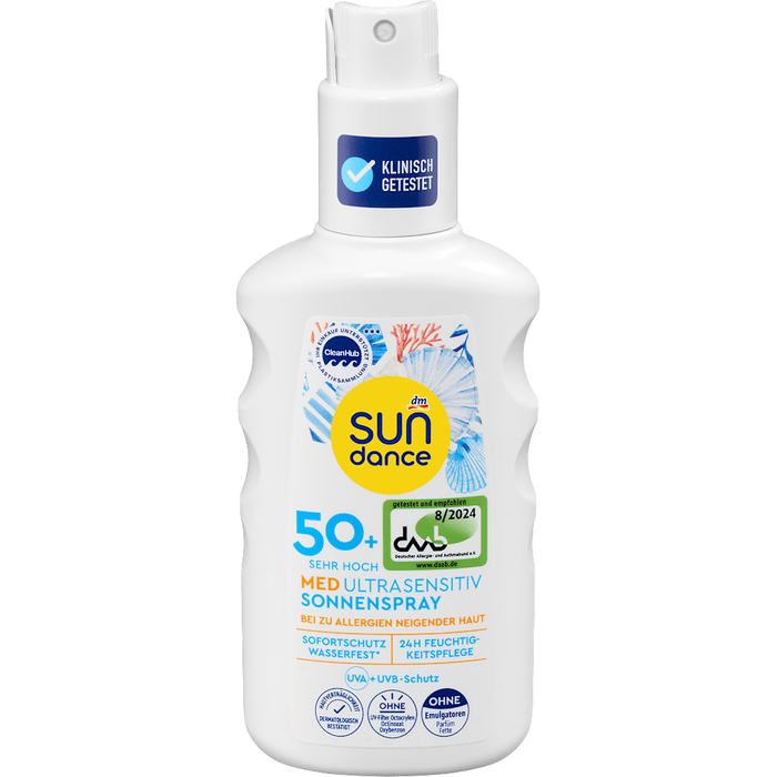 Sundance - Sunscreen Spray Med Ultra Sensitive Spf 50+ 200ml