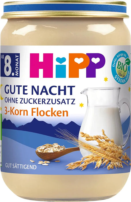 Hipp Gute Nacht Gute Nacht 3 Grain Flakes 190g