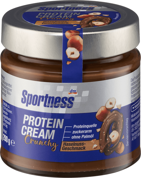 Sportness Protein Cream Crunchy Hazelnut 200g