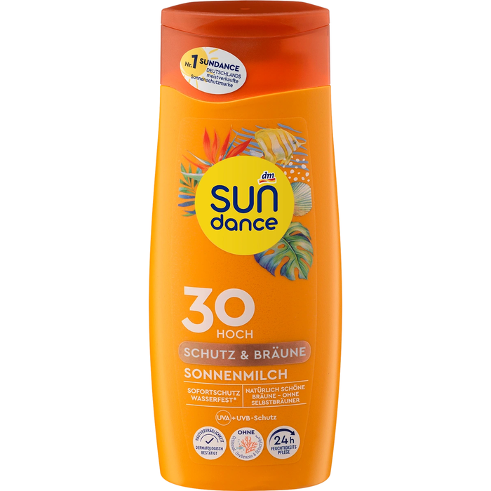SUNDANCE Sun Milk Protection & Tan, SPF 30, 200 ml